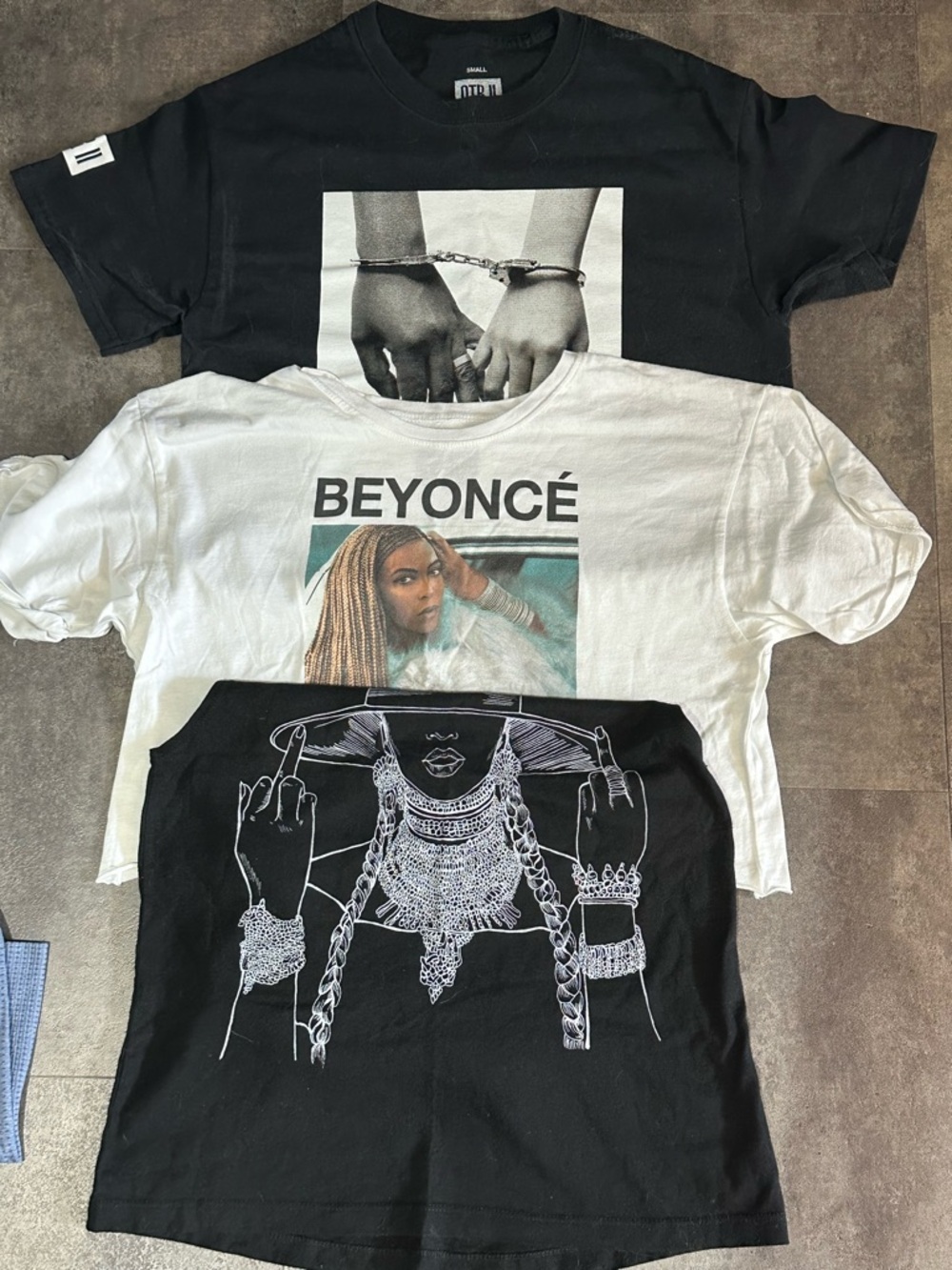 Beyoncé Tour Merch Tops (all size small)
